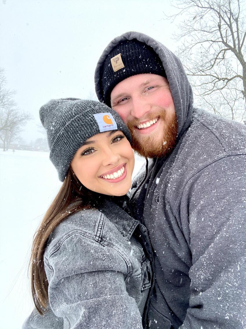 we got snowed in together