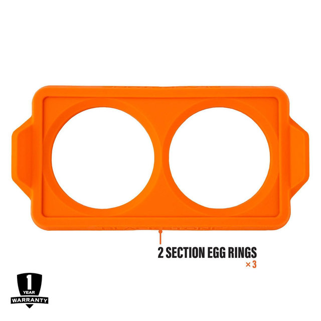 Blackstone 2 Section Egg Ring Tray