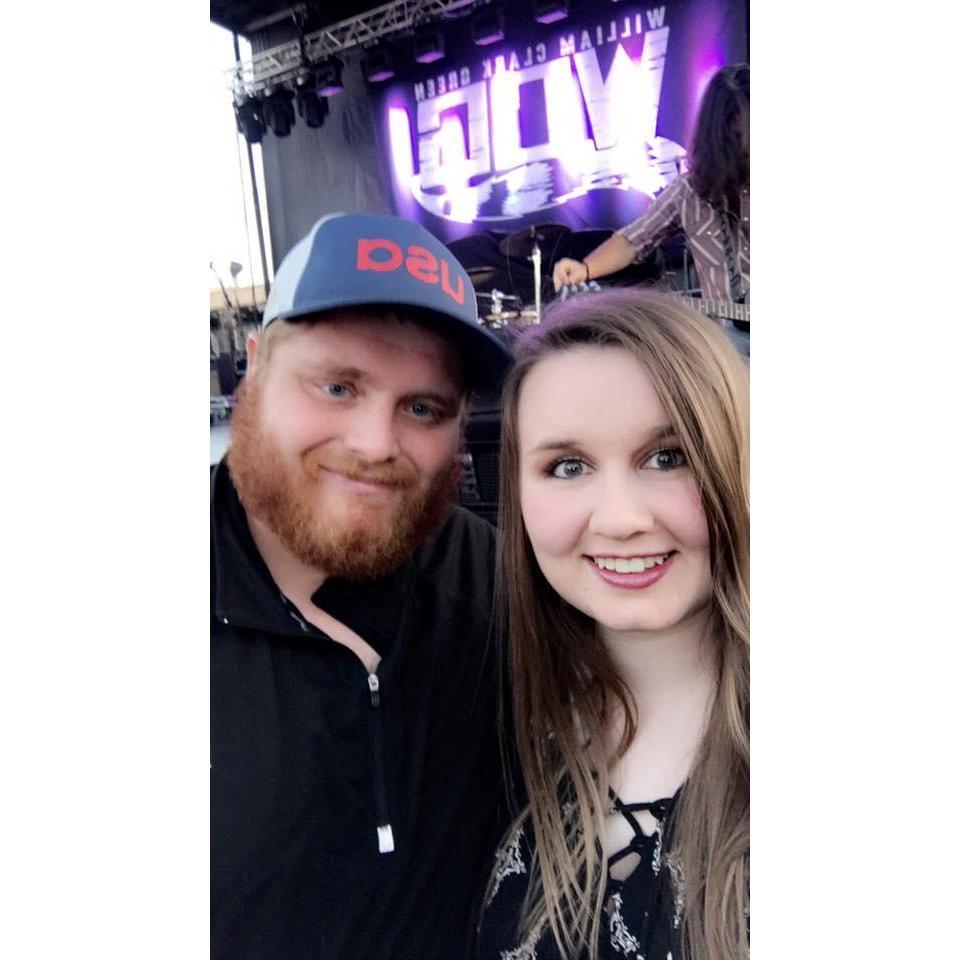 William Clark Green's last street show at The Blue Light in 2017. (Before he started hosting Cottonfest.)