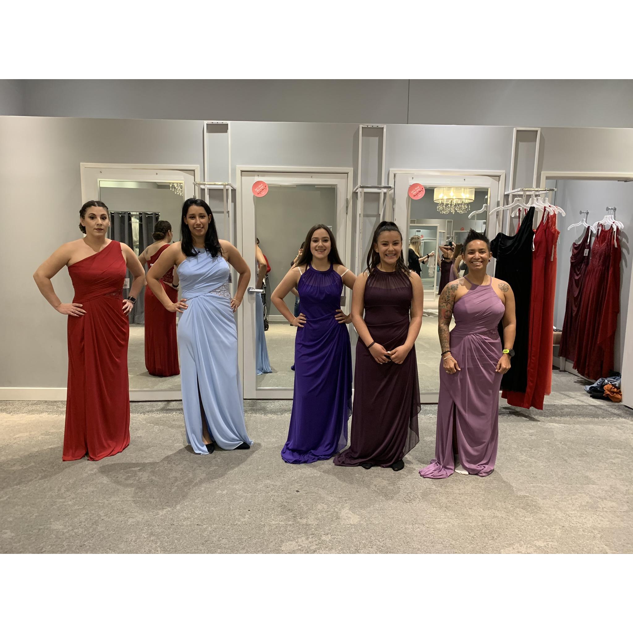 Dress Shopping with my Girls! Pre-COVID days!