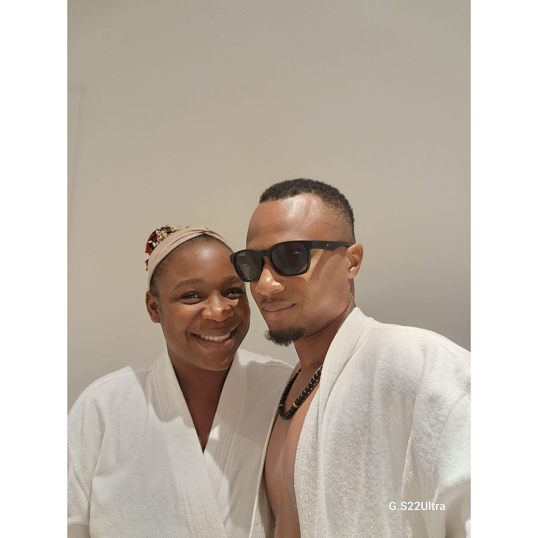 Our first relaxing and romantic luxurious spa date as a couple.