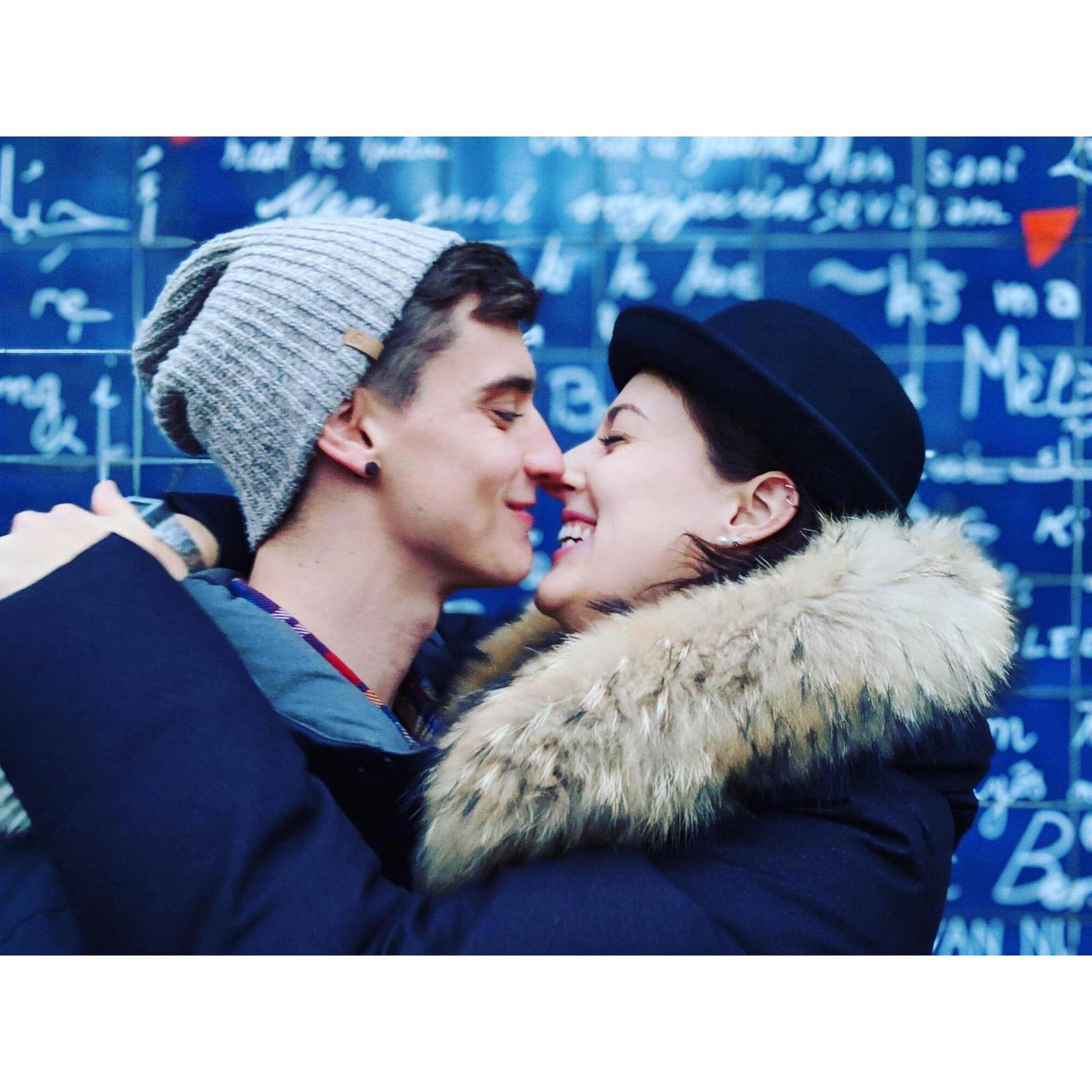 The wall of love in Paris.