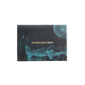 Untranslatable Words Card Set
