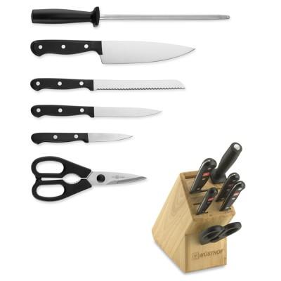 Wüsthof Gourmet 7-Piece Knife Block Set