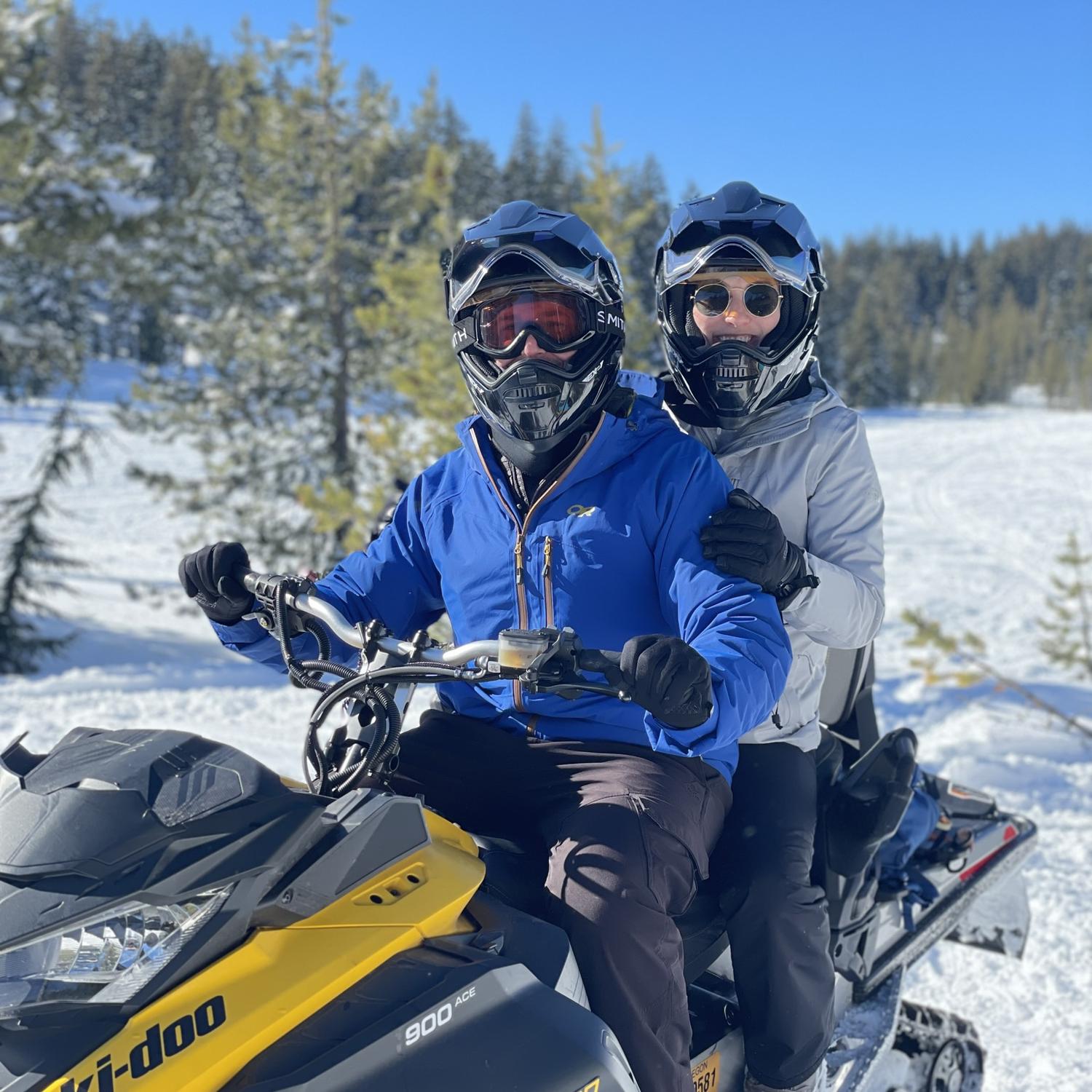 Snowmobiling in Bend, OR (Feb. 2023)