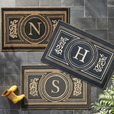 Wingate Monogrammed Door Mat
