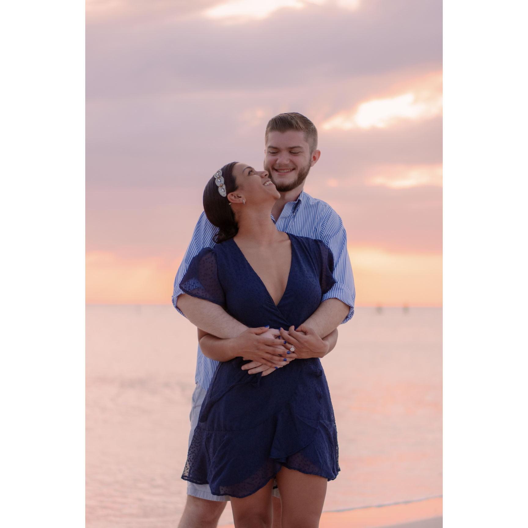 Engagement surprise in Treasure Island, FL. April 23rd, 2022.