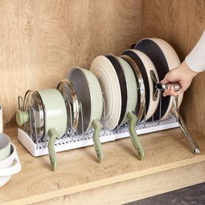 YouCopia StoreMore Pan & Lid Rack + Reviews | Crate & Barrel