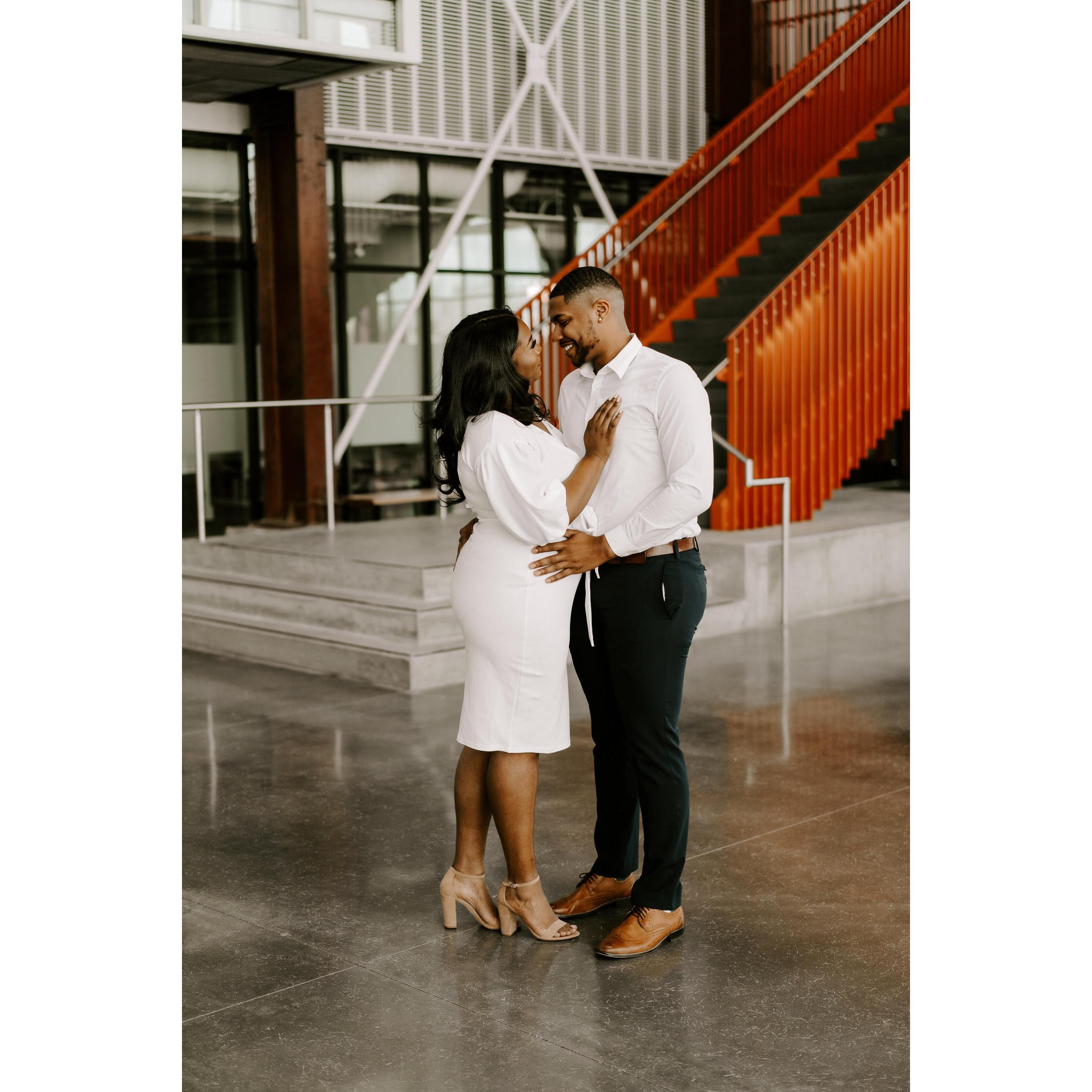 Engagement photo session