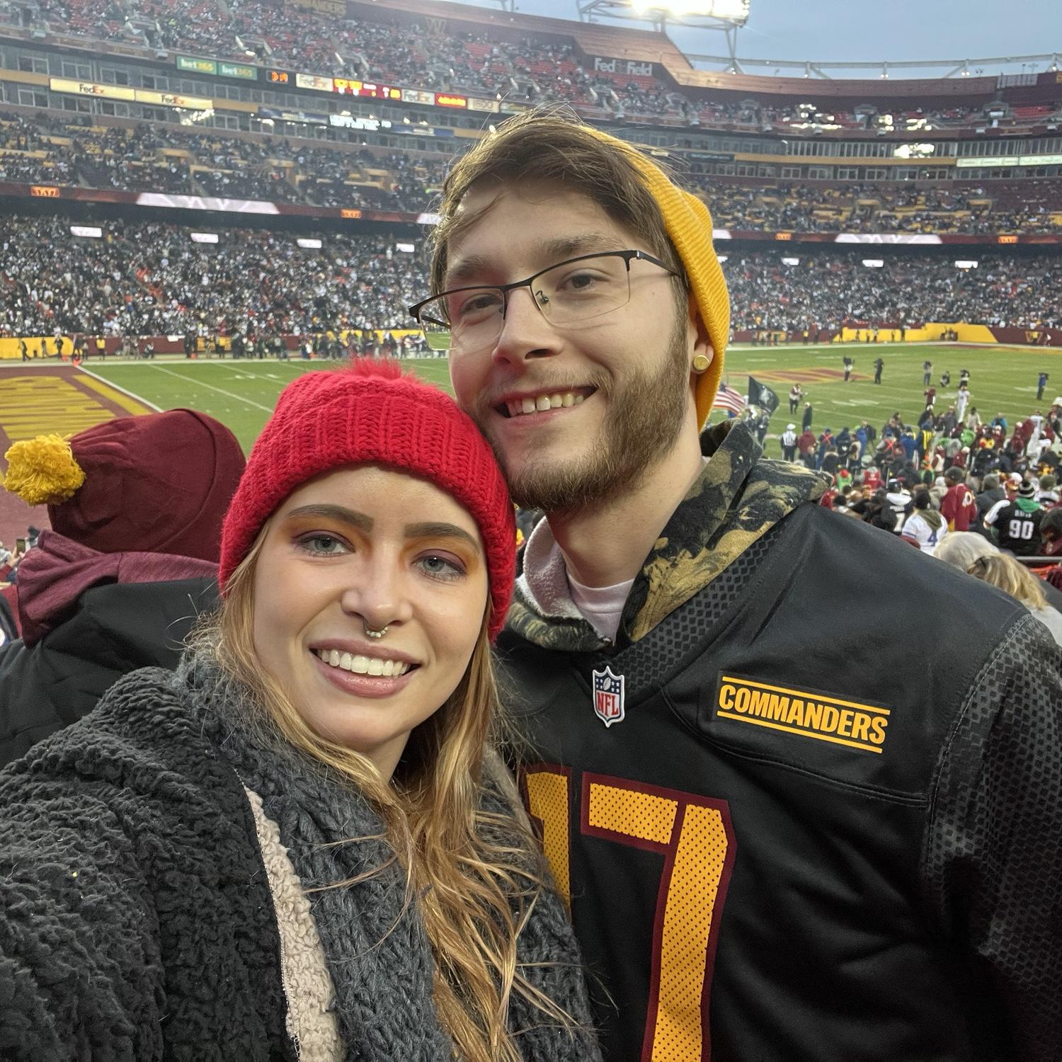 January 8 2023 - Washington Commanders football game