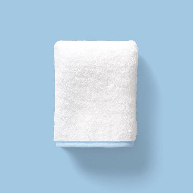 Piped Edge Washcloths (pair) With Monogram