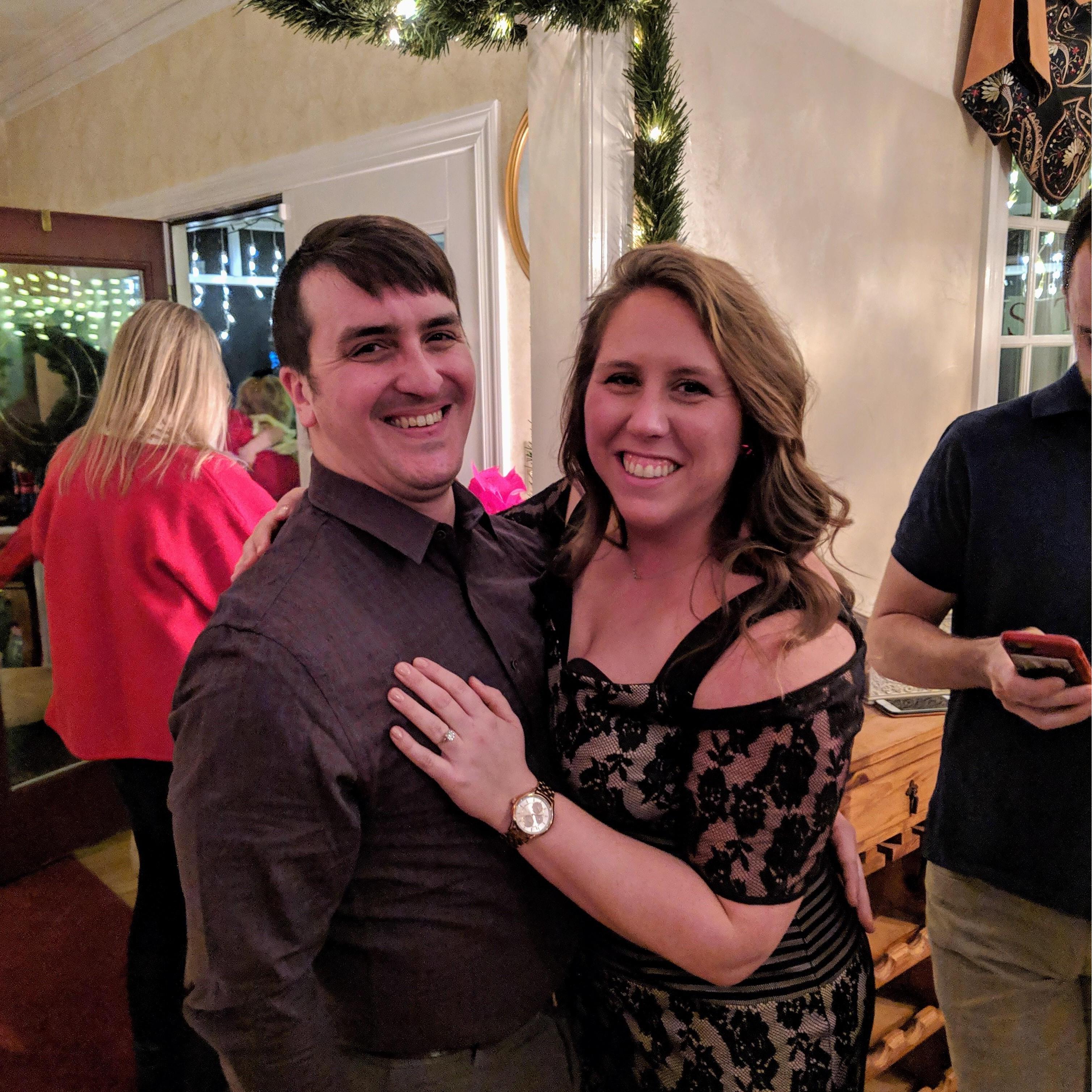 Christmas Eve 2018 - We're Engaged!