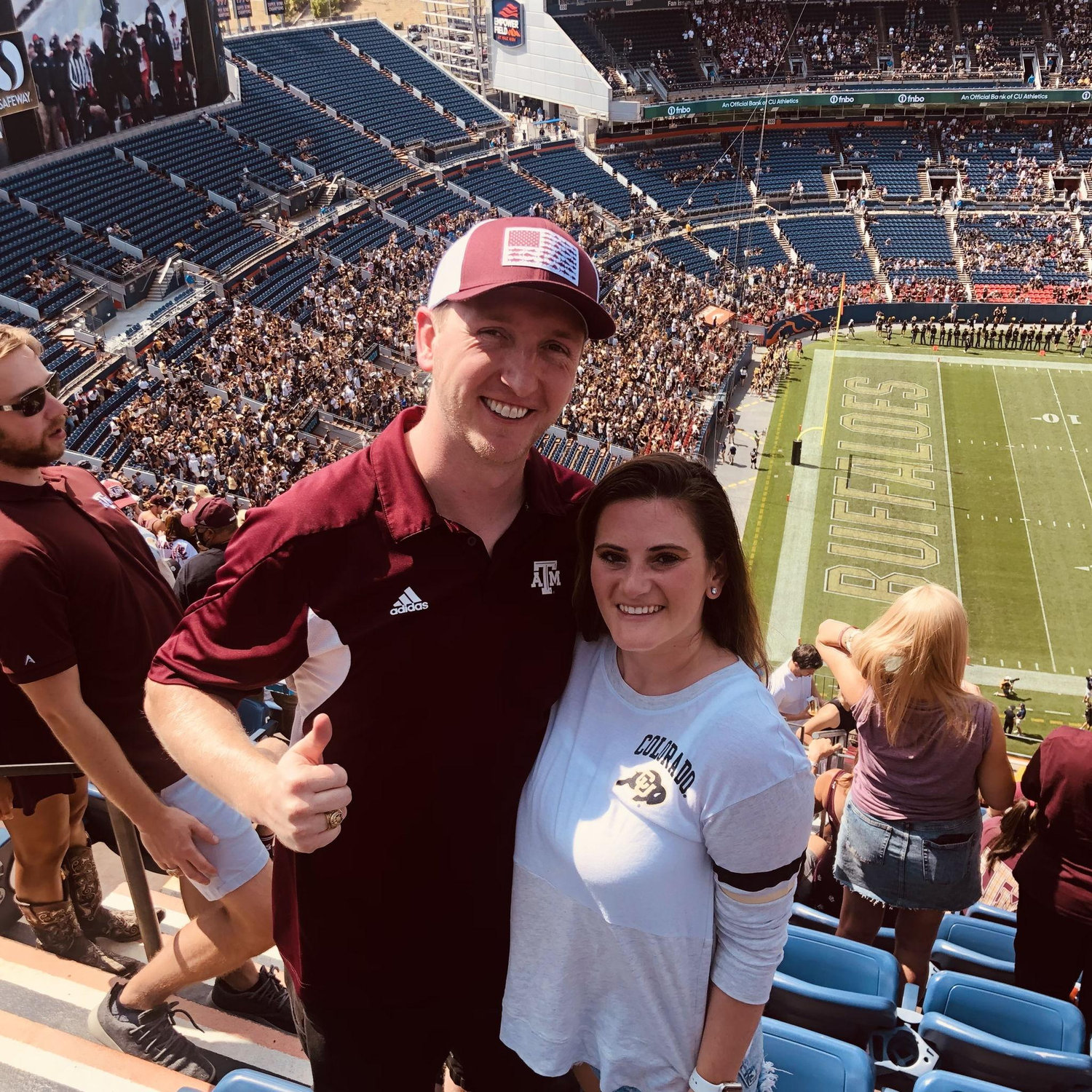 First game where CU played Texas A&M