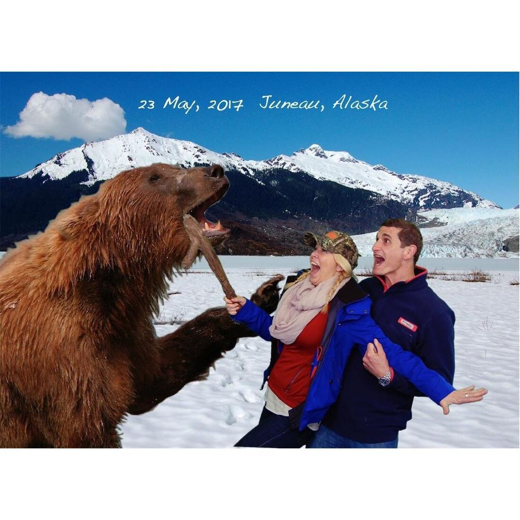 One of our favorite trips in Alaska, celebrating two of our favorite people, Courtney and Charles Christianson