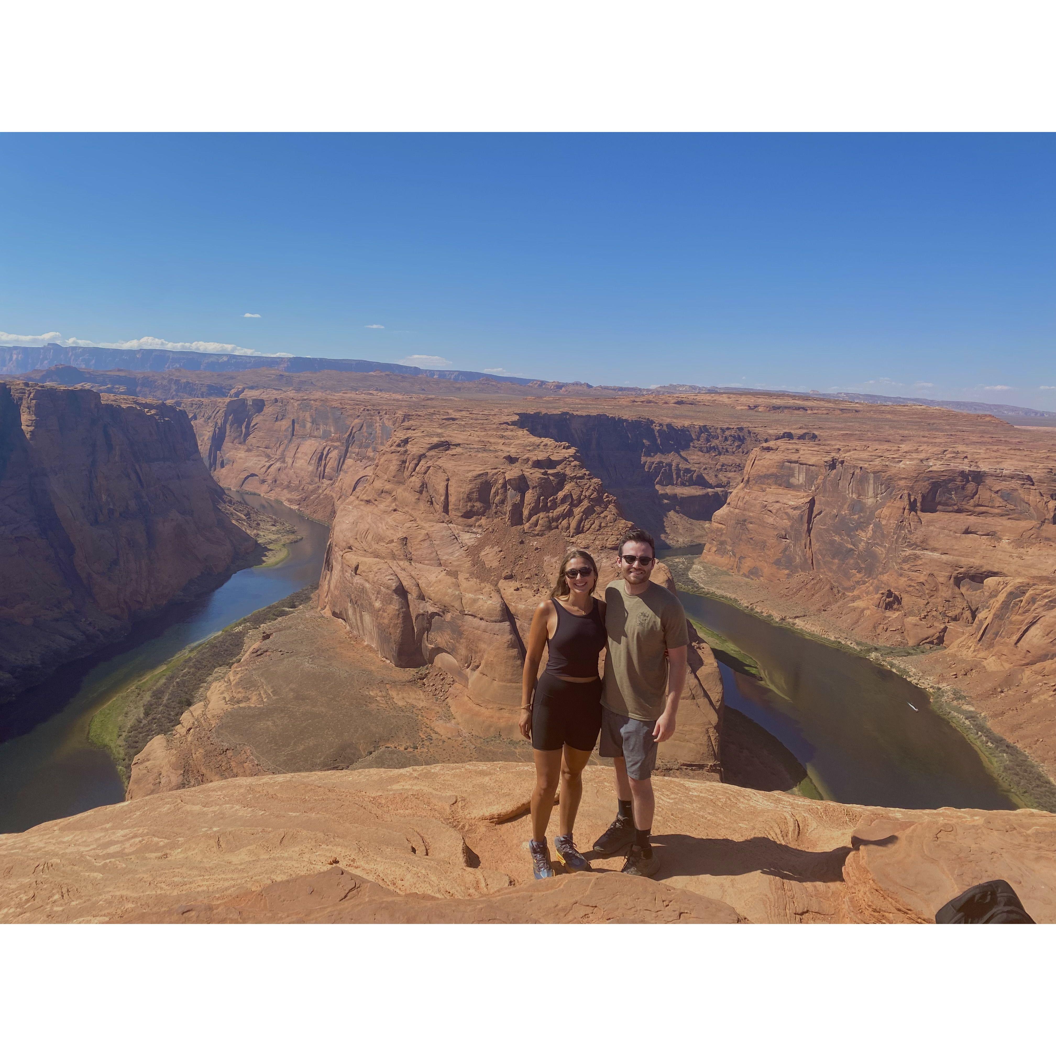 Horseshoe Bend 2022: Our first trip together