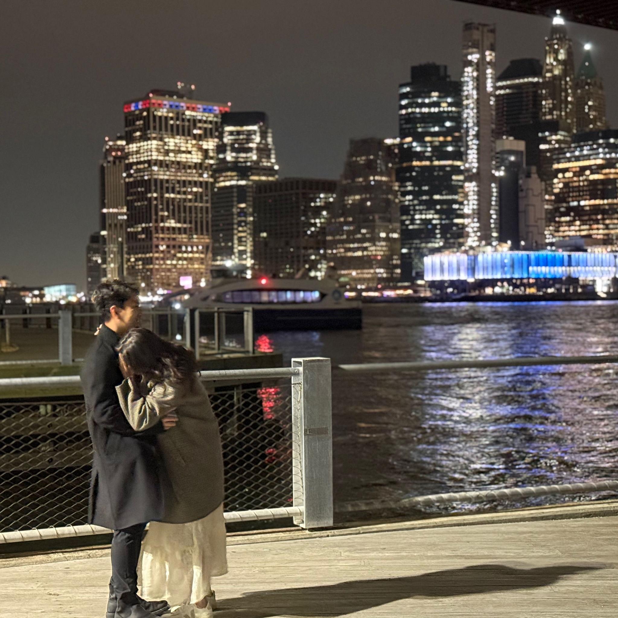 After Hai popped the question!