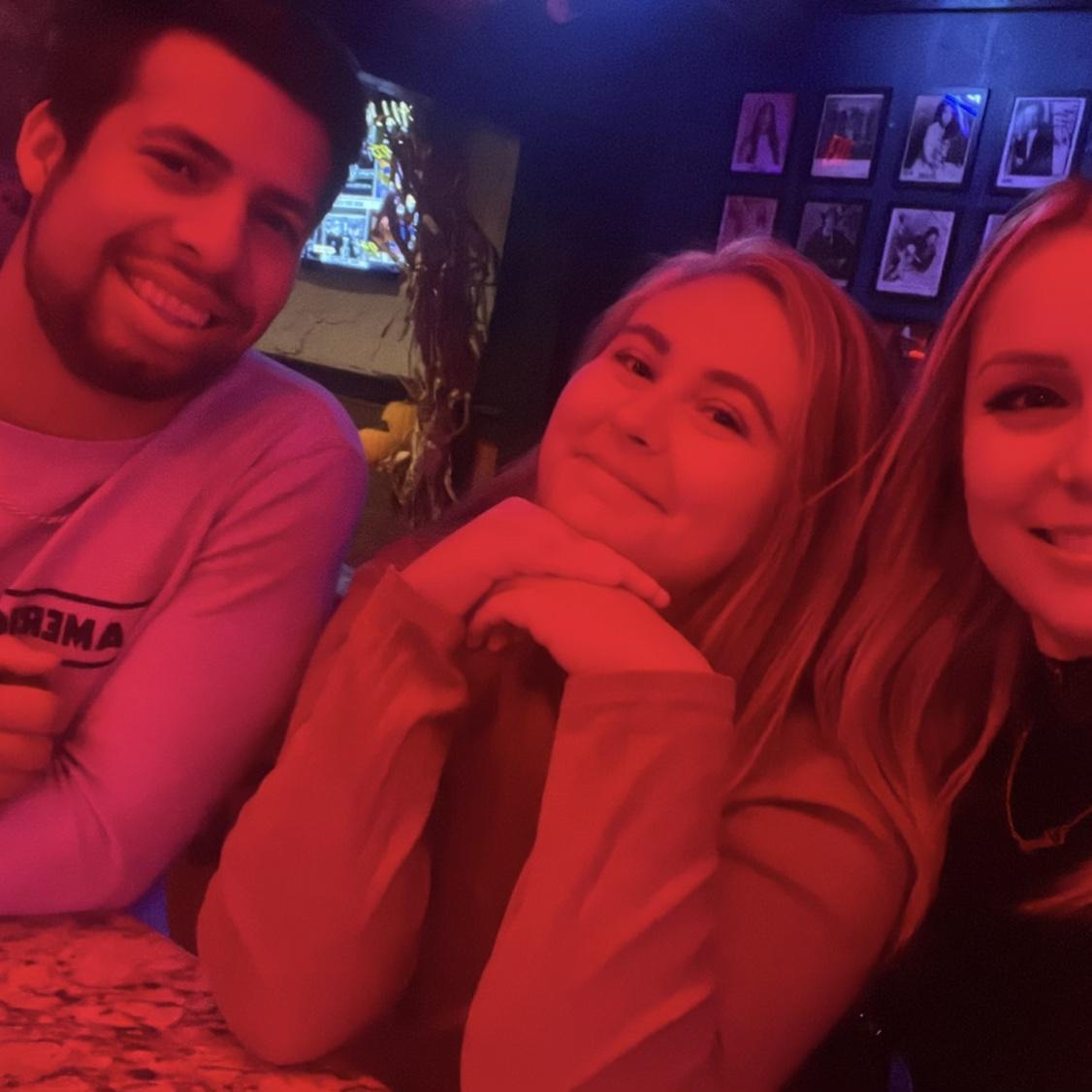 Cheryl, Kam, & Sam out at one of our favorite spots to dance! Cancun Cantina 🤠 Kamden spends the time trying to pull everyone out to line dance and Sam just wants to freestyle on the club side!