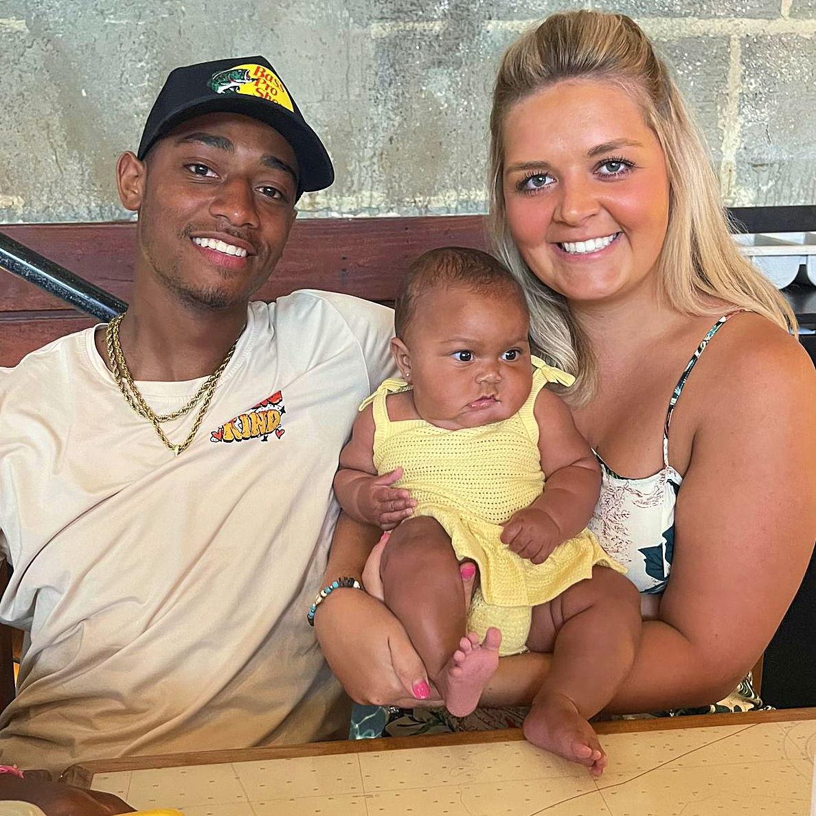 Tyler and Savannah with our great grand daughter, Millie LaKay Martin.