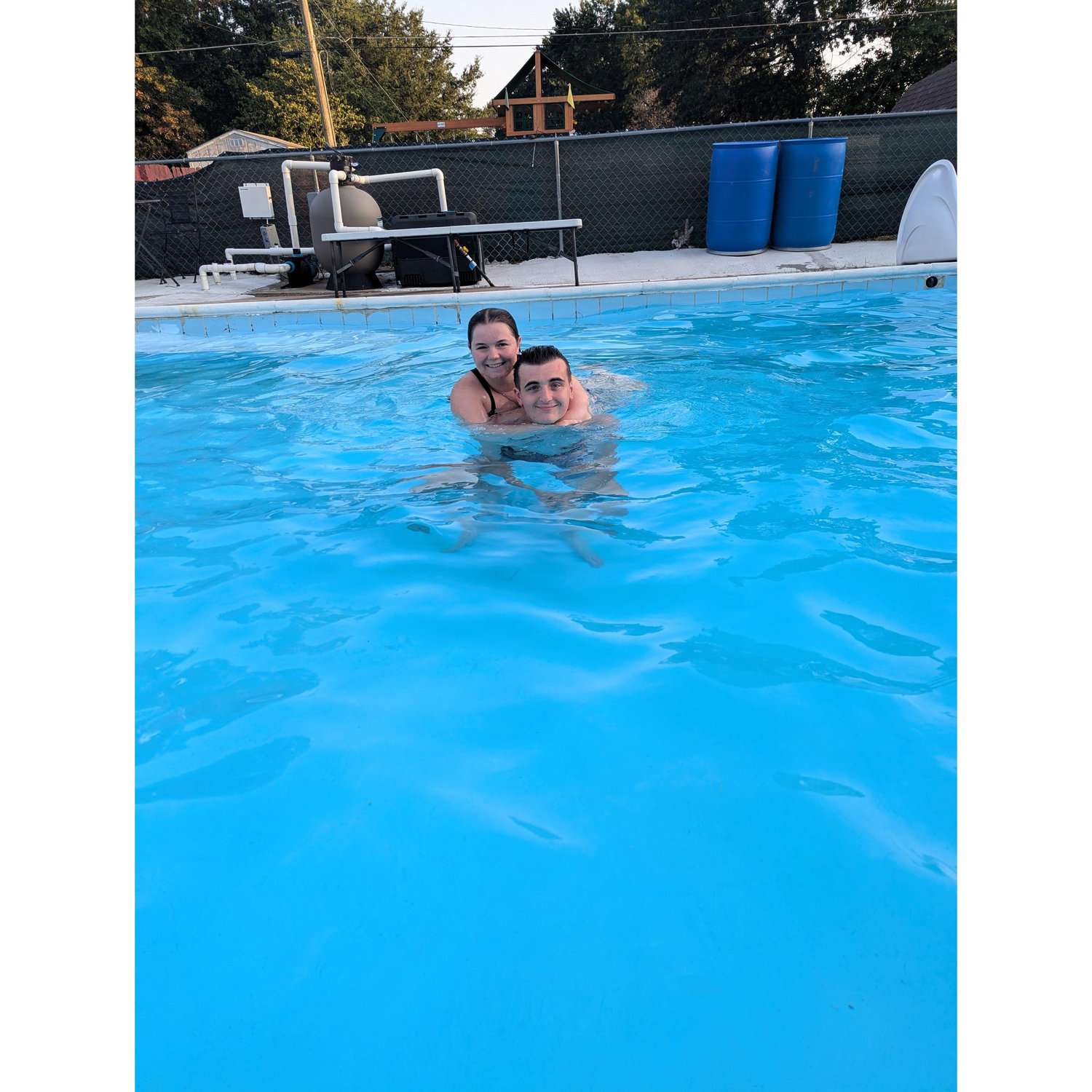 Lots of summer pool days/nights with friends