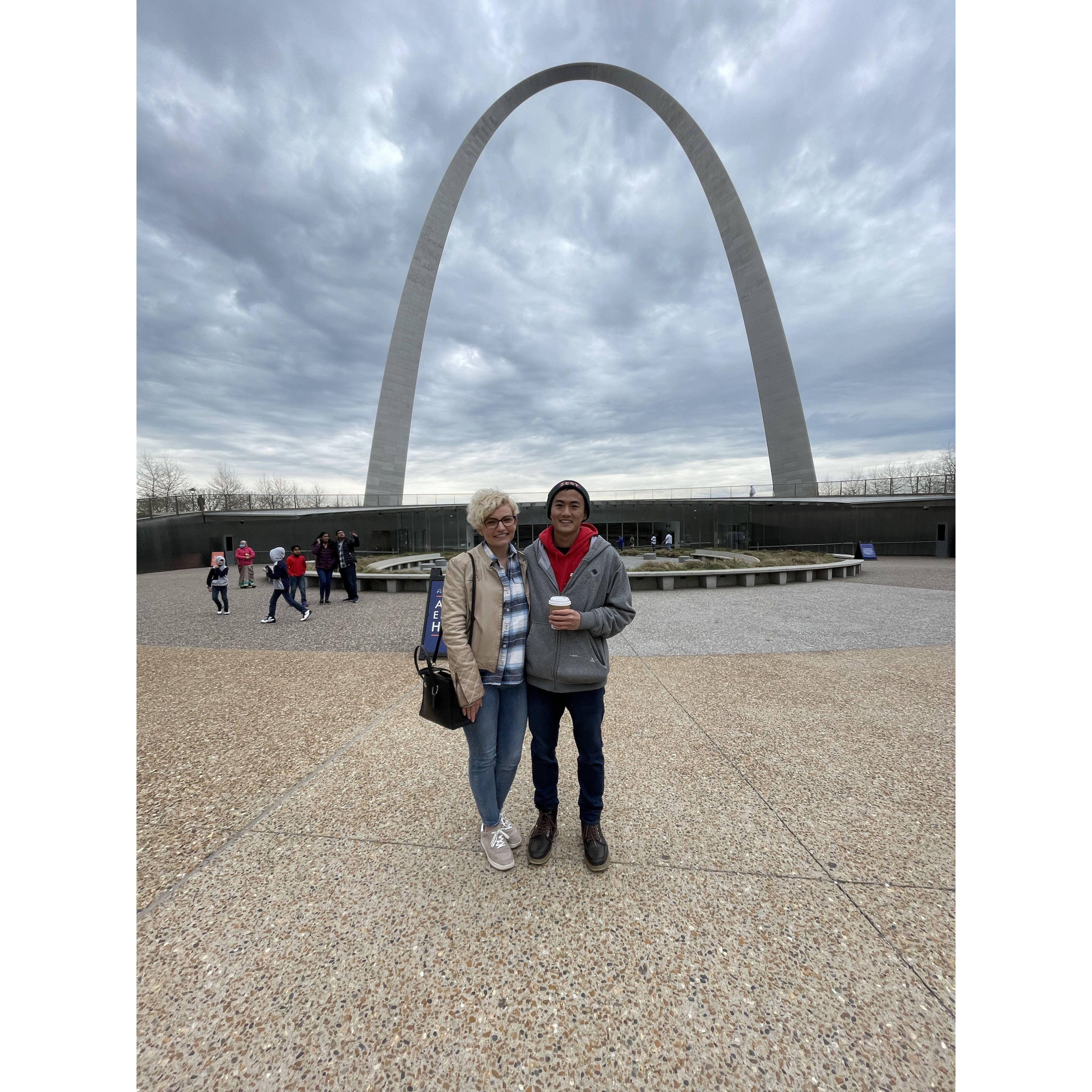 Visiting the St. Louis Arch