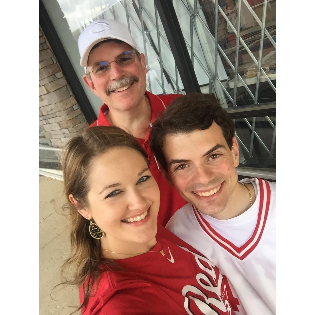 June 2017 - Cincinnati, Ohio - Red's signing with my favorite Red's fans