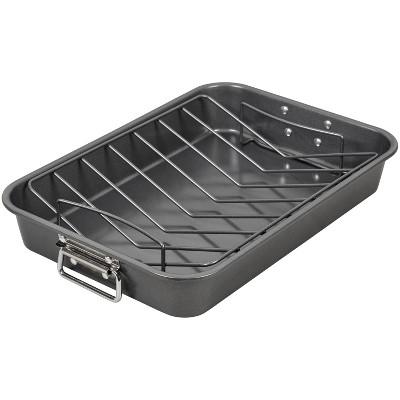 Wilton 15&#34;x10&#34; Non-Stick Ultra Bake Roasting Pan with Rack