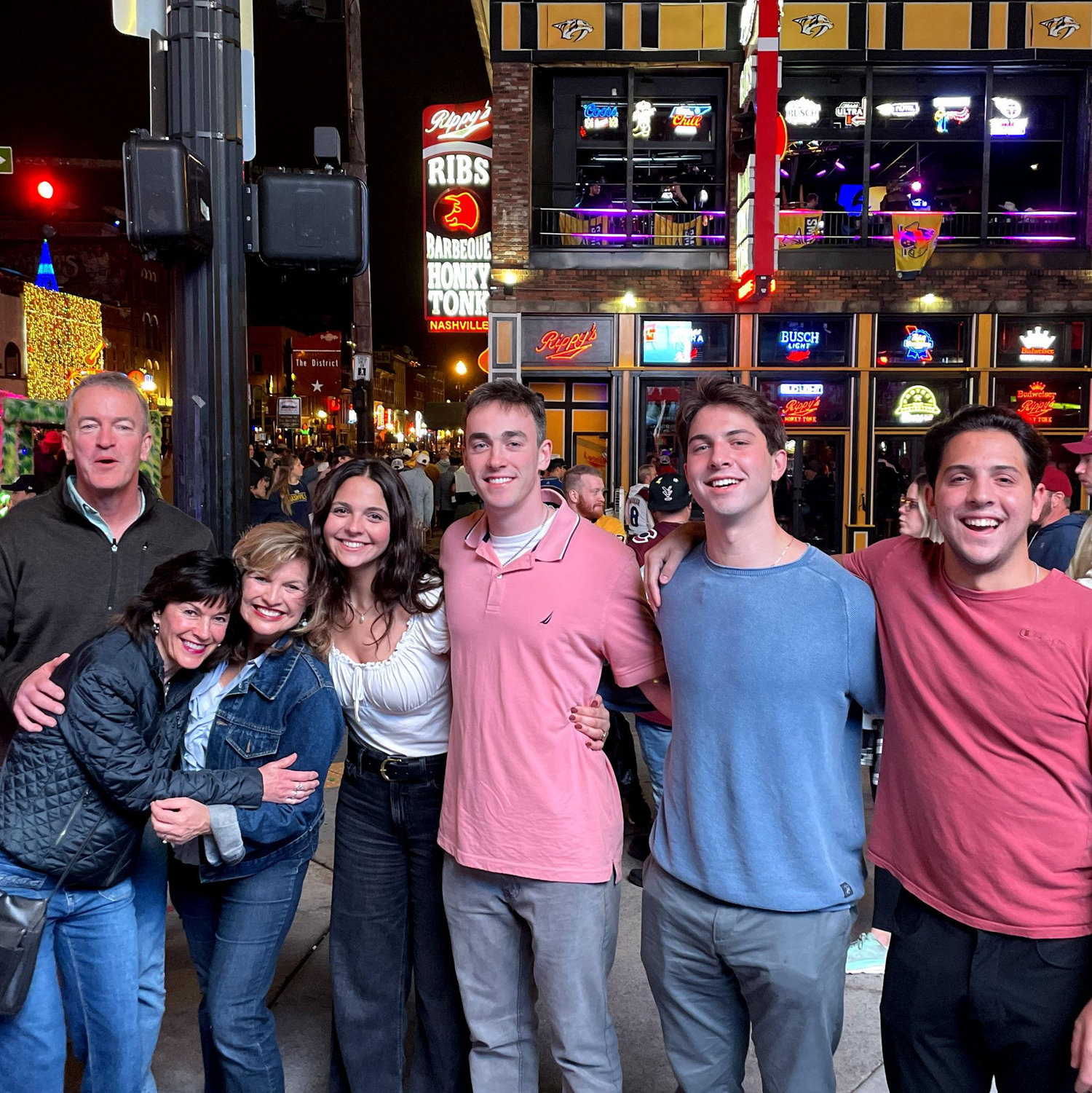 in Nashville after we got engaged!!