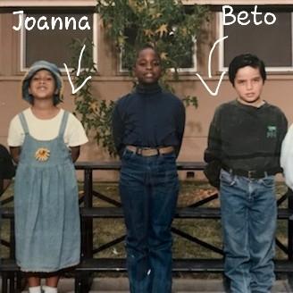 A picture of us in 2nd grade