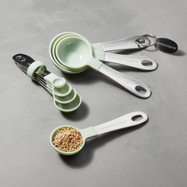 Pistachio Measuring Spoons, Set of 8