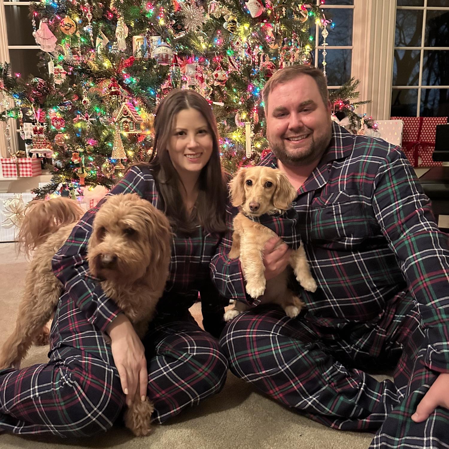 Matching jammies for the whole family!