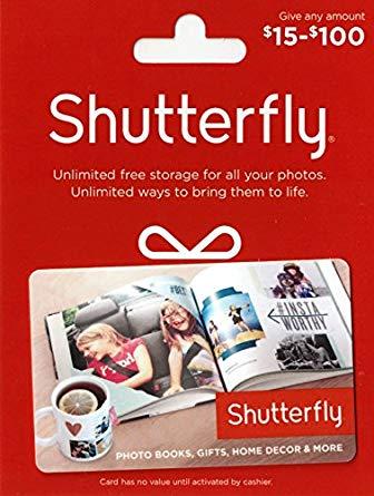 Shutterfly Gift Card