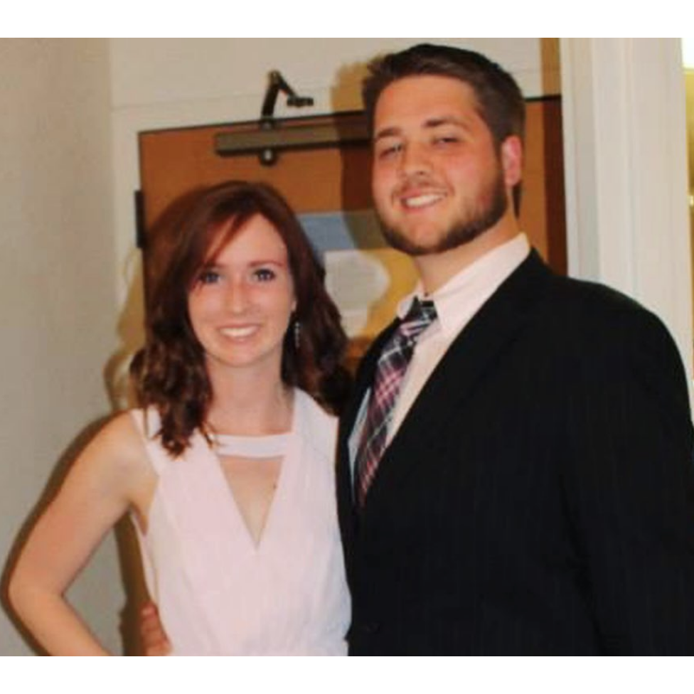 This is Grant and Kaileen before the 2014 Phi Mu formal. Grant asked Kaileen on a proper date after the dance.