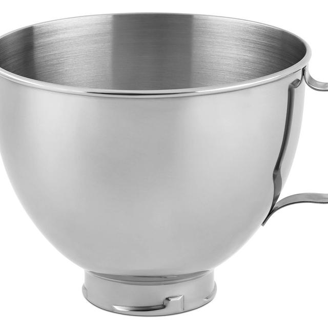 KitchenAid Stainless Steel Bowl , 4.5-Quart, Silver