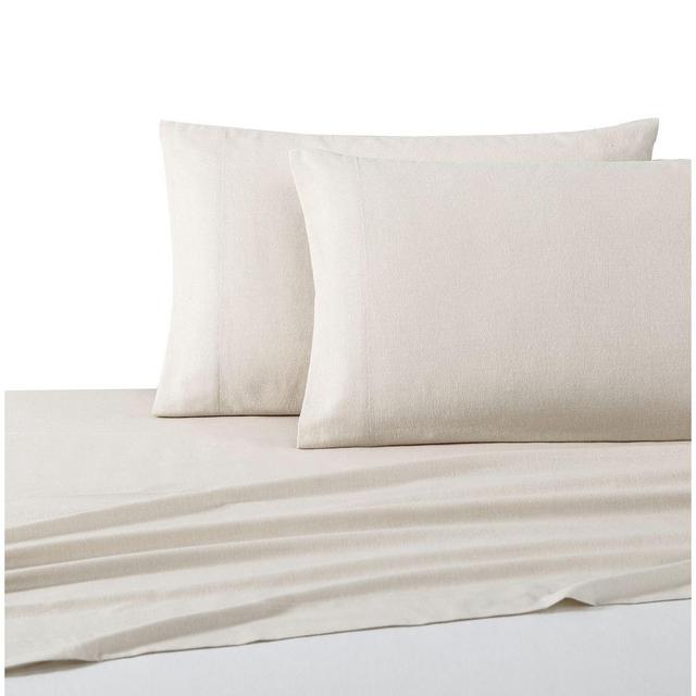 UGG® Flannel King Sheet Set in Ivory Herringbone