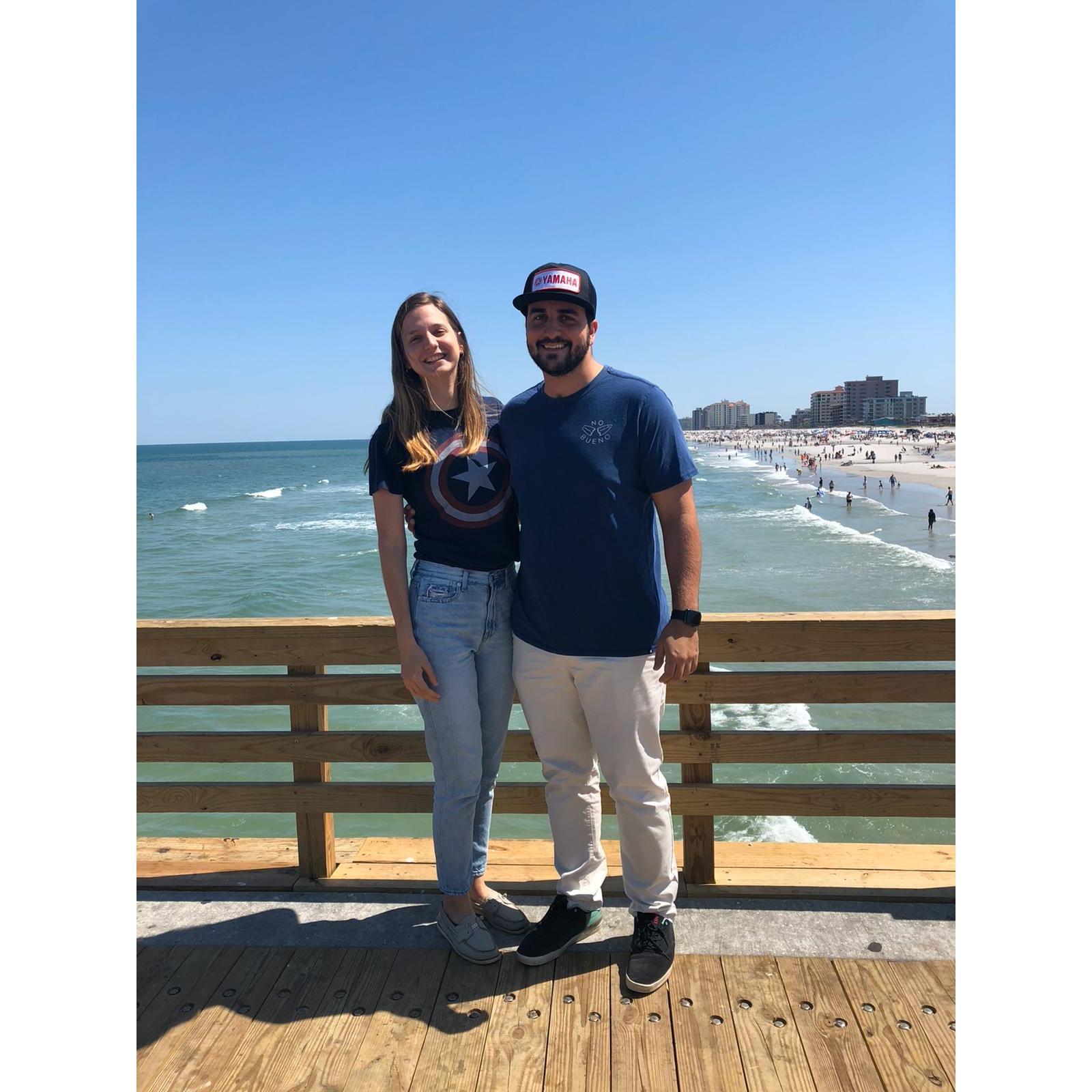 visiting Jacksonville Pier