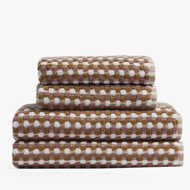 Organic Cotton Mosaic Towels