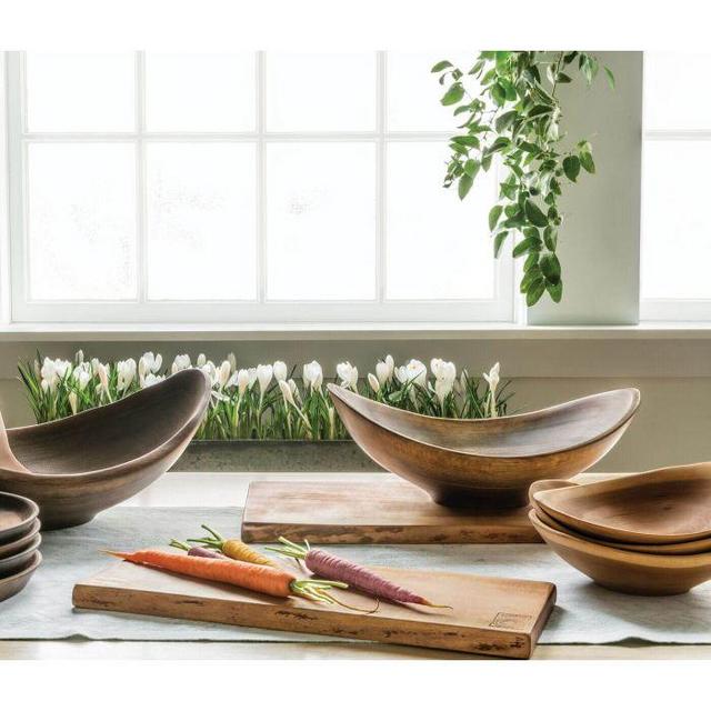 Andrew Pearce Live Edge Wood Bowl — Cherry — Medium