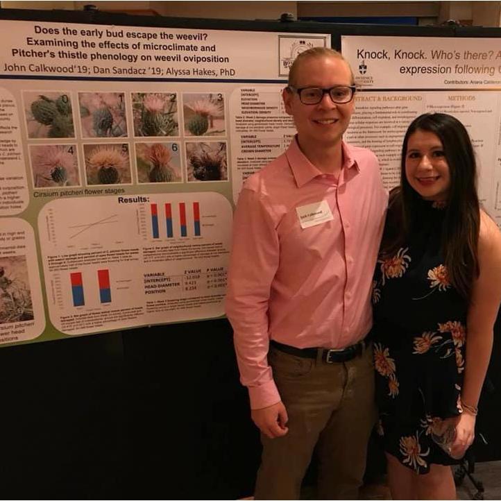 Our first scientific poster presentations together