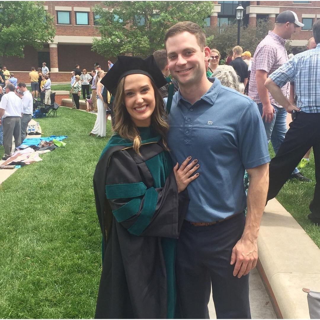 Allison's graduation from PT school. MIZ-ZOU!