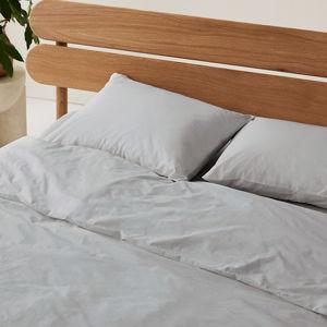 Home Organic Cool-air Percale Duvet Cover made with Organic Cotton | Pact
