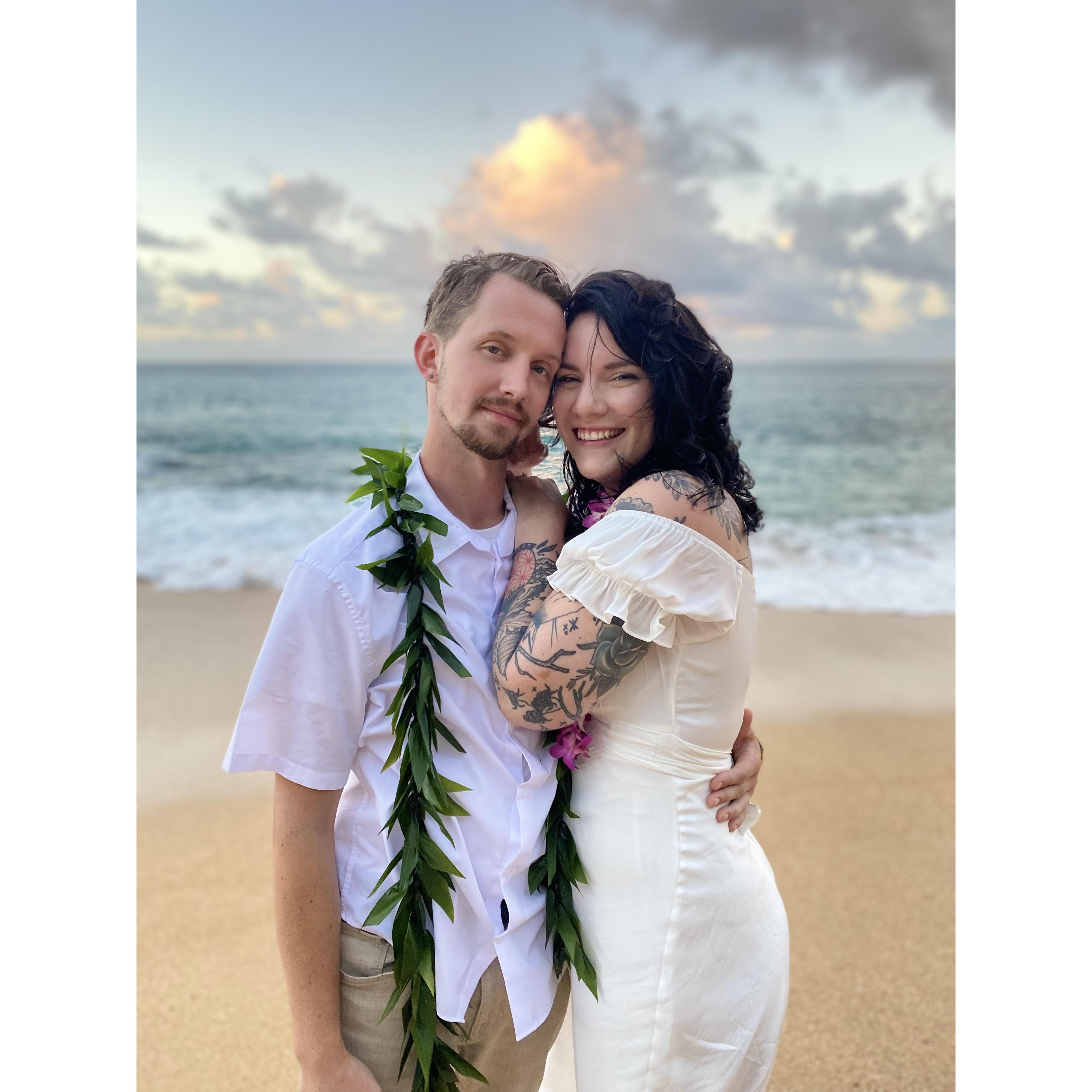 Devon and Katy in Kauai