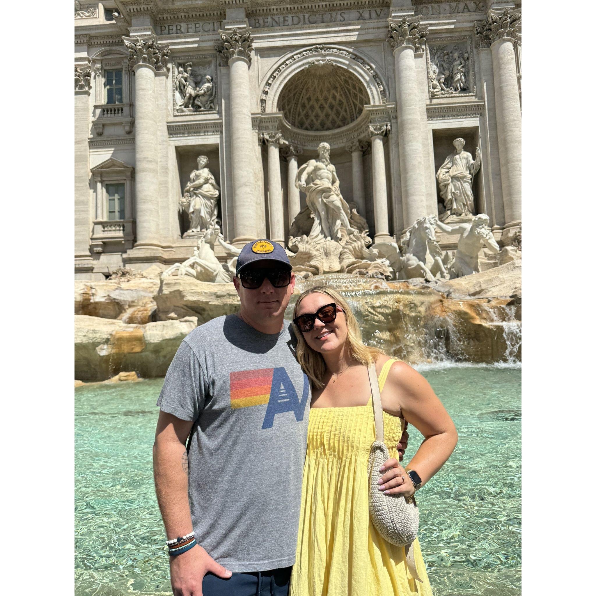 The Trevi Fountain - Rome, Italy, June 2024
