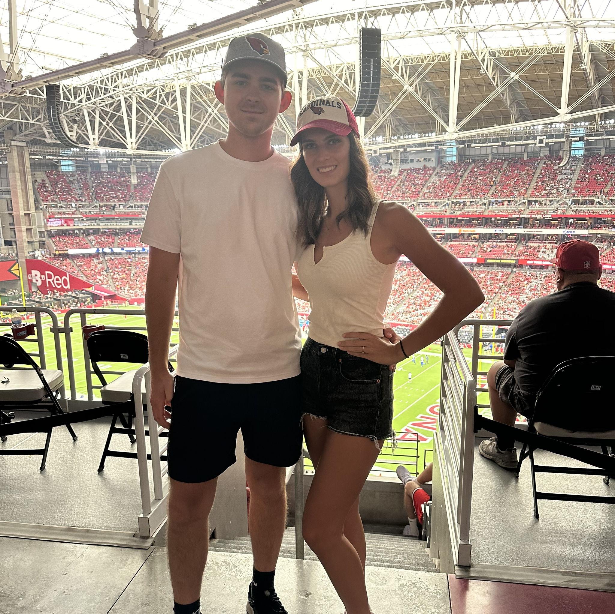 September 2024: First Cardinals Game!
