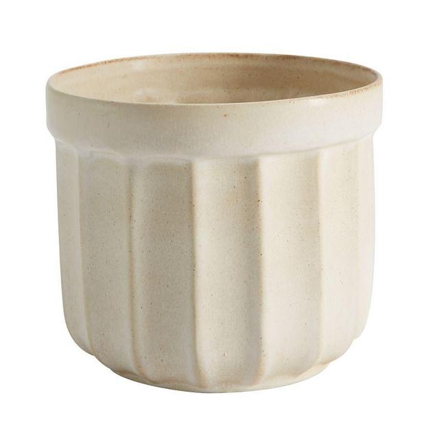 Mendocino StoNeware Planter, Ivory - Small