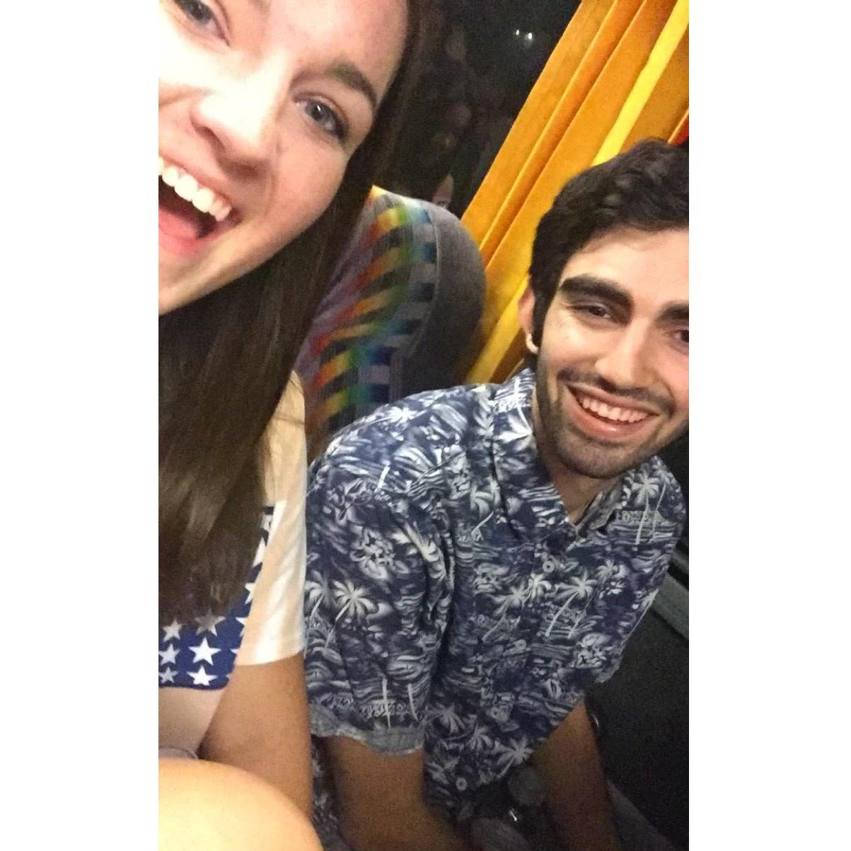 Sep. 2015- Our first time hanging out at AXO date party.