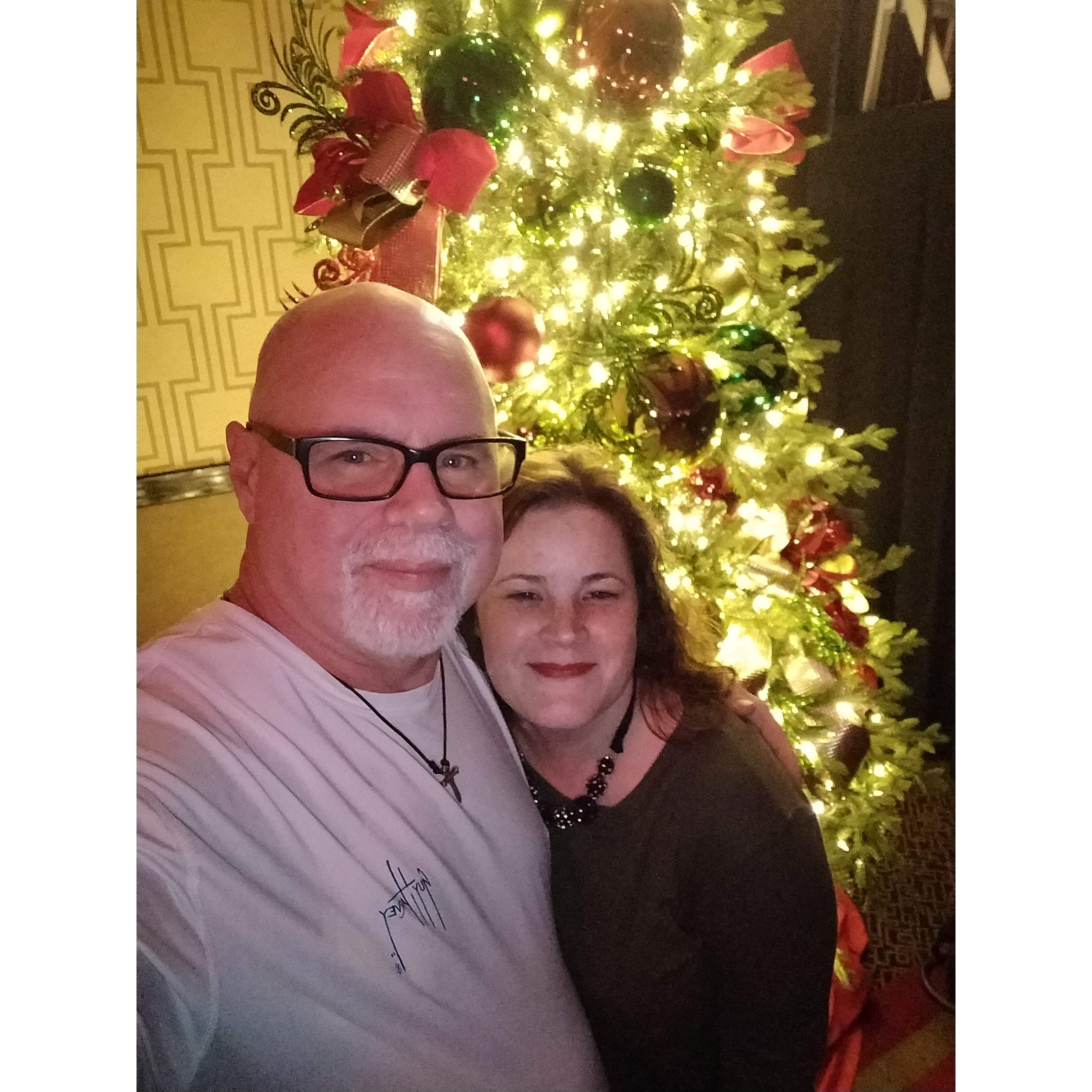 Our first Christmas together - Magical.