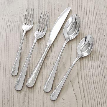 Keene Hammered Mirror Flatware Place Setting (Set of 20)