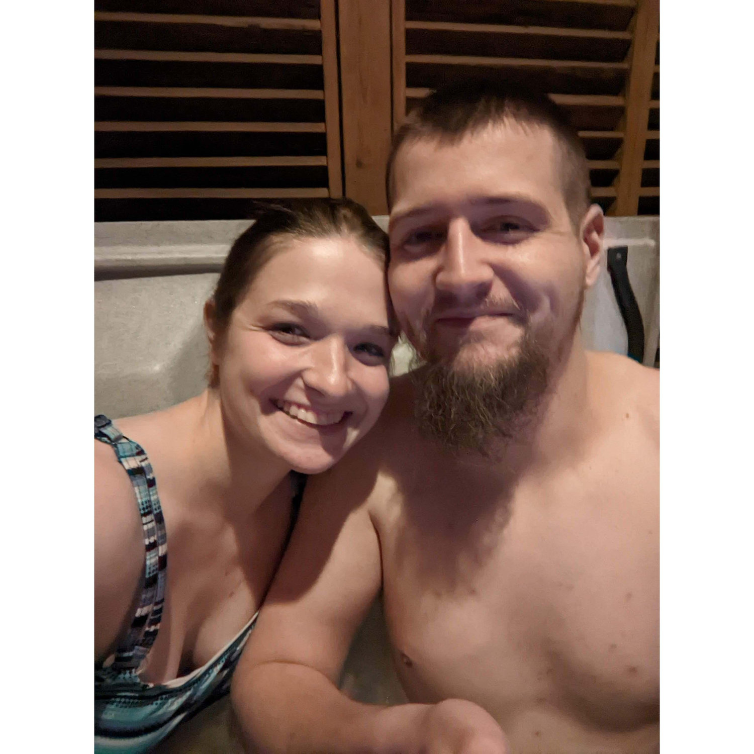 Our first trip together in Hocking Hills.