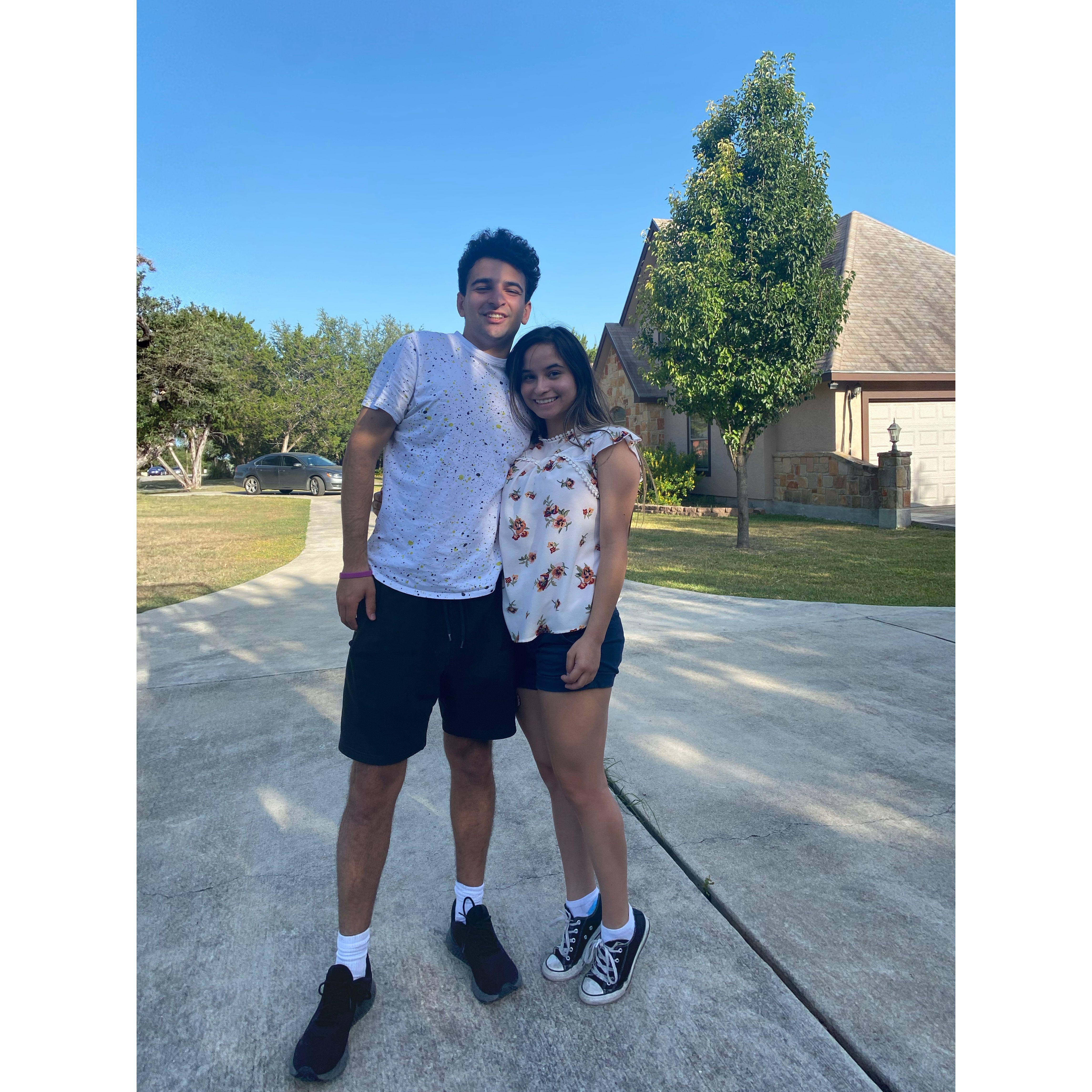 One of the first pictures we took together