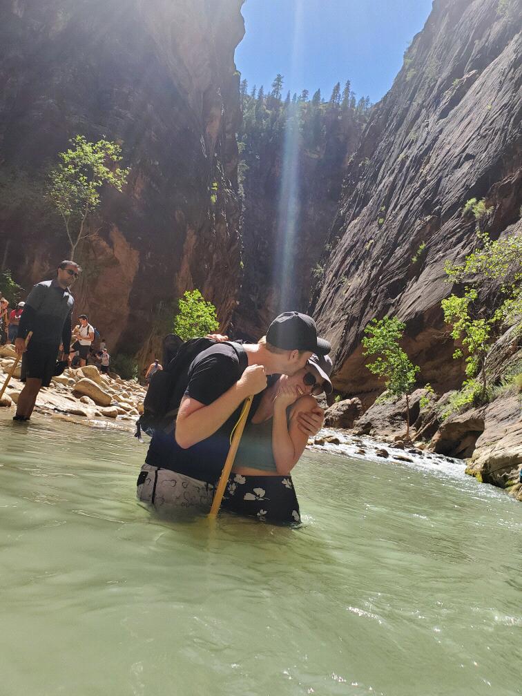 The Narrows in Zion National Park